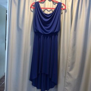 High Low Sapphire Dress